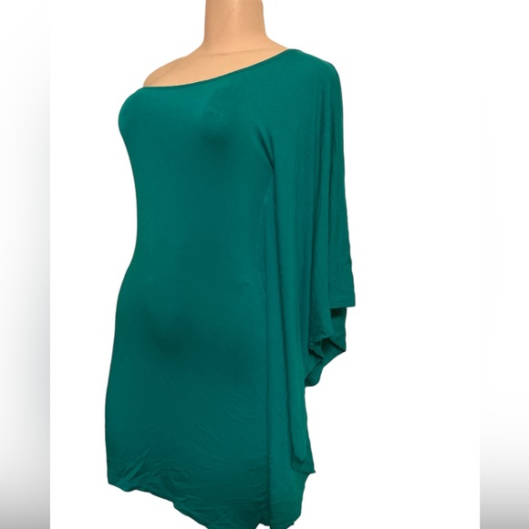 Express Green Teal One Arm Knit
Dress NEW without tag Size Xs - Picture 2 of 9